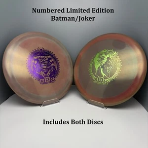 Discmania (Innova Made) Swirly S-Line DDX Batman/Joker XX/100 Ltd Ed, OOP, Rare - Picture 1 of 24