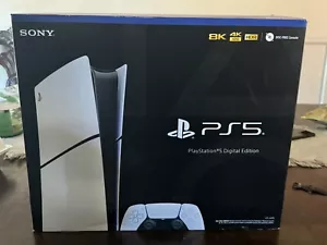 Sony PlayStation 5 Slim Digital Edition PS5 1TB White Console Gaming System - Picture 1 of 7