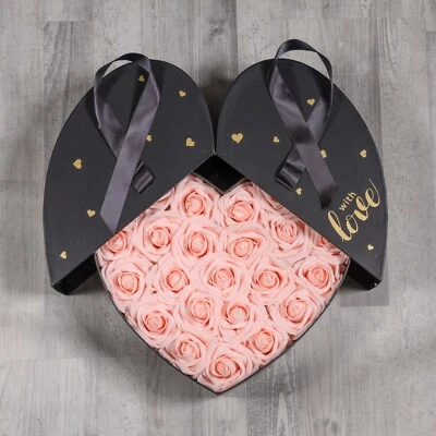 Infinity Rosenbox Flowerbox Blumenbox MIT GRAVUR Muttertag Geschenk Damen Frauen - Bild 1 von 4