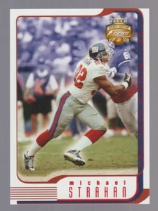 MICHAEL STRAHAN 2002 Fleer Focus Jersey Edition TRIKOTNUMMERN Parallel SP /92 - Bild 1 von 2