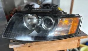 2003-2006 Audi S4 B6 Driver Side Left XENON 8H0 941 004AH Headlight-needs polish - Picture 1 of 11
