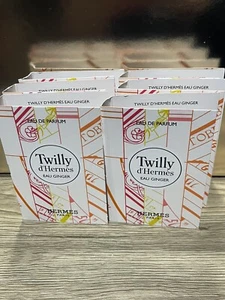 X6 Twilly d'Hermes Eau Ginger Eau de Parfum Sample Spray Vials .06oz/2ml Each - Picture 1 of 5