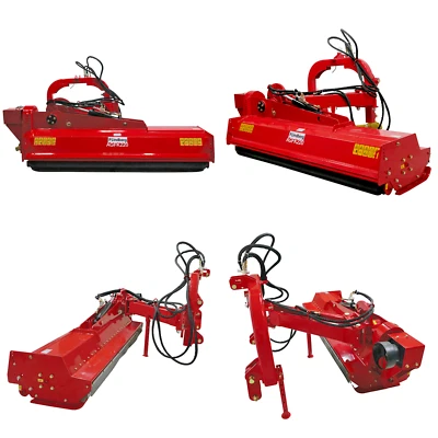 P. LINDBERG Böschungsmulcher 220cm Seitenmulcher Auslegemulcher 80 PS 1,1 kg Hammerschlegel