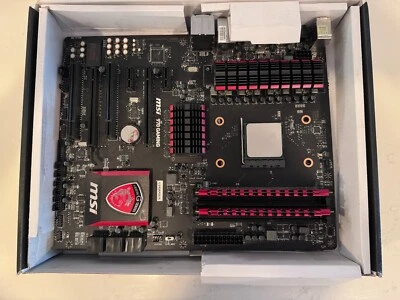 MSI 970 Gaming Motherboard Socket AM3 + AMD FX 8300 CPU + 8GB DDR3 RAM - Image 1 of 4