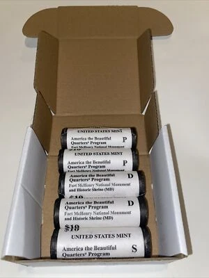 America The Beautiful QUARTERS - 2013 P,D,&S FT. MCHENRY  (MD) PARKS 2 P 2D 1 S - Image 1 of 3