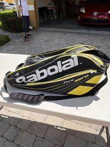 Babolat Pure Aero confezione da 12 Rafael Nadal Autografo Verde Nero Borsa da Tennis - Foto 1 di 22