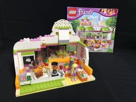 LEGO Friends Heartlake Juice Bar Set 41035 Complete w/ Manual Andrea Naya