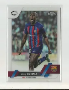 2022-23 Topps Chrome UEFA Women's Champions League ASISAT OSHOALA Refractor - Bild 1 von 1
