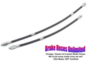 FRONT BRAKE HOSES Cadillac Eldorado, 1967, Front Drum - Picture 1 of 2