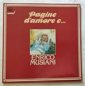 Enrico Musiani LP Seiten D'Amore E 33 Giri Lieder Napoletane Fnt 4011 NM/NM - Imagen 1 de 6