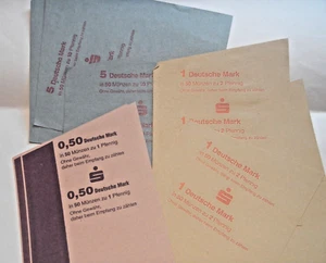 Münzrollenpapier DM , 3 verschiedene - Bild 1 von 2
