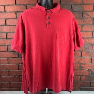 Duluth Trading Co Poloshirt Herren XXL Rot - Kurzarm - Bild 1 von 7