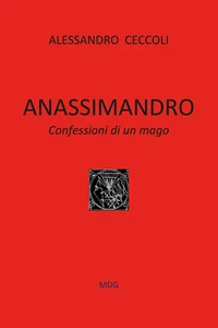 Anassimandro di Alessandro Ceccoli,  2021,  Youcanprint - Picture 1 of 1