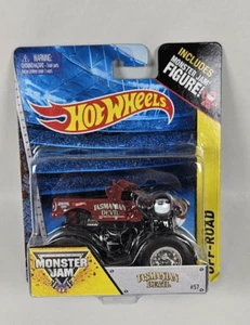 HOT WHEELS MONSTER JAM OFF ROAD TASMANIAN DEVIL WITH FIGURE 2013 NEW - Picture 1 of 11