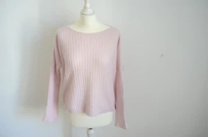 LE TRICOT PERUGIA 100% Kaschmir Pullover M-L 38-40 pastell rosa - Bild 1 von 6