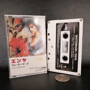 ENYA Watermark JAPAN CASSETTE 23P4-2465 w/PS (flap torn) + INSERT 1989 issue  - Picture 1 of 2