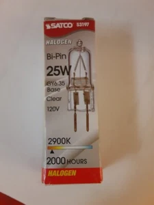 4-PACK! SATCO S3197 25W BI-PIN BULB 120V FREE SHIPPING - Picture 1 of 1