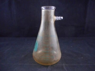 Vidrio recubierto de plástico PYREX PLUS 250 ml cónico resistente borde filtro frasco 1/PAQUETE Foto 1 de 4