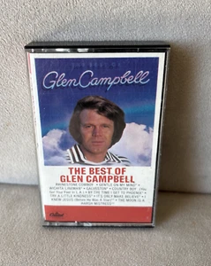 Best of Glen Campbell 1985 Cassette Vintage Tape Rhinestone Cowboy Witchita Line - Picture 1 of 3