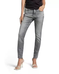 G-Star, Damen, Jeans, 3301 Skinny Ankle, Elto black superstretch, W26 L28 - Bild 1 von 2