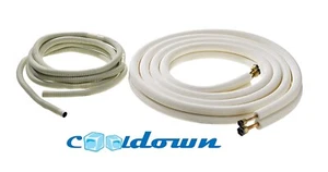 Kit de montaje de 3 m 1/4"+5/8" tubo de aire acondicionado + manguera de condensado de 5 m - Imagen 1 de 5