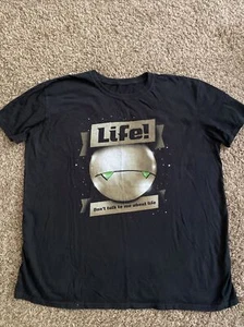 HGTG Life Don't Talk To Me About Life Shirt Mens XL - Foto 1 di 2