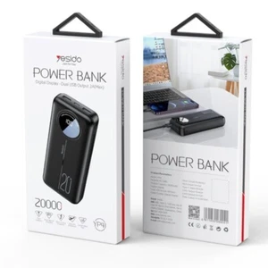 Yesido 20K Power Bank Fast charger Pack USB C Micro Backup Battery For Phone - Picture 1 of 7