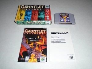 Gauntlet Legends ☆☆ Complete Authentic Nintendo 64 N64 - Picture 1 of 9
