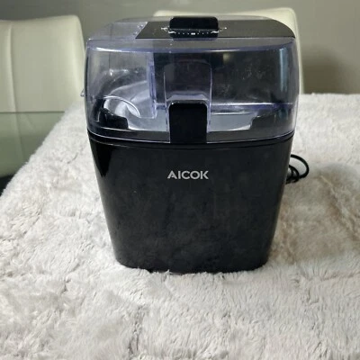 AICOK BL1500C ELECTRIC ICE CREAM MAKER - 1.5Litre Capacity (Black) - Image 1 of 4