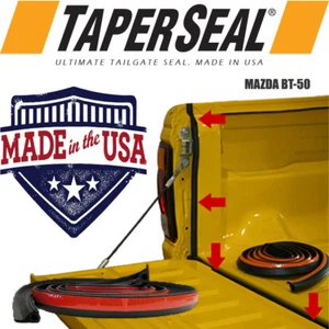 TAILGATE SEAL KIT FOR MAZDA BT50 BT-50 RUBBER UTE DUST TAIL GATE MADE IN USA - Picture 1 of 5