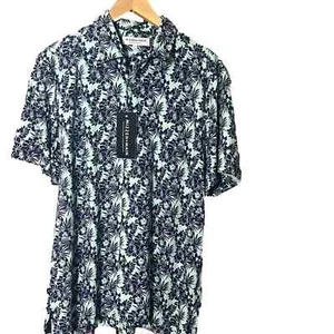 NEU MIT ETIKETT MIZZEN + MAIN PERFORMANCE HERRENMODE CAPRI BLAUES HEMD GRÖSSE M - Bild 1 von 8