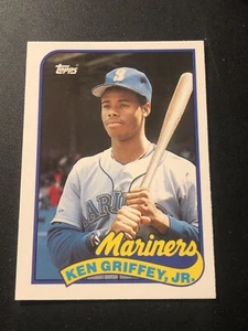 1989 Topps Traded Ken Griffey Jr #41T Rookie RC HOF - Picture 1 of 2