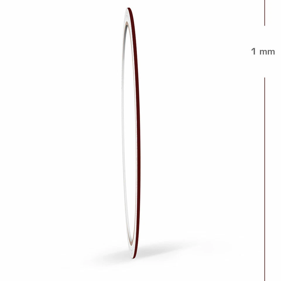 Zierstreifen 1mm 10 Meter Weinrot Dunkelrot Matt RAL 3004 Auto Boot Motorrad - Bild 1 von 4