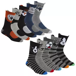 Niedliche bunte lustige seltsame coole Herrensocken Neuheit Baumwolle reich Multi 6-11 - Bild 1 von 10