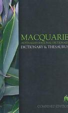 Macquarie Dictionary & Thesaurus by Macquarie Dictionary (Hardcover, 2011)