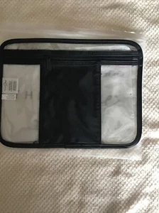 Thirty One Clear Utility Pocket Black - Picture 1 of 2