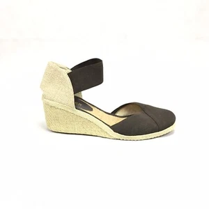 Lauren Ralph Lauren Charla Espadrille Keilabsatz Schuhe – Damengröße 9,5 – braun - Bild 1 von 9