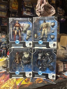 DC Multiverse McFarlane Batman Last Knight On Earth Bane BAF Wave Komplettsatz - Bild 1 von 6