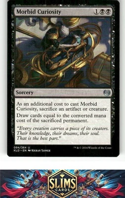 Magic the Gathering MTG Kaladesh Morbid Curiosity #94 Buy 2 Get 1 - Image 1 of 2