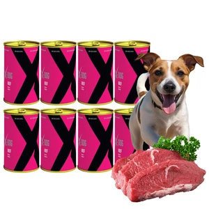 Hundefutter Nassfutter Hund 8x 1200g mit Rind Monoprotein Getreidefrei X-DOG - Bild 1 von 10