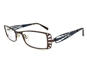 Lafont Issy & La Brille Brillengestell GIPSY 583 Braun Blau Cat Eye 51-19-135 - Bild 1 von 11
