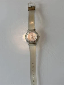 Orologio Vintage Armitron Quartz Bugs Bunny con Cinturino Trasparente - Foto 1 di 3
