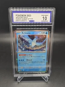Pokémon SV 151 2023 Articuno Holo #144/165 CCG 10 GEMA como nuevo  - Imagen 1 de 2