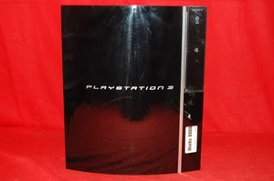 Sony PlayStation 3 80GB Video Game Console Fat CECHK01 Black Very Good 0702 - Picture 1 of 3