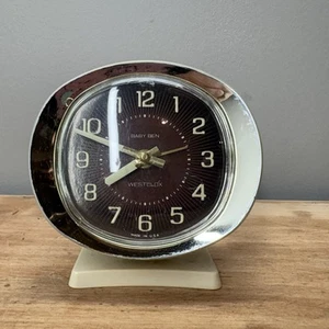 Vintage Big Ben Westclox Baby Ben leuchtender Wecker, funktioniert - Bild 1 von 10