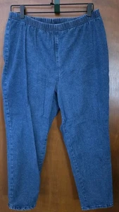 Everyday Fit By Catherines Jeans Elastischer Bund Blau Größe 1XWP - Bild 1 von 5