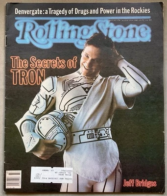 ROLLING STONE Magazine VTG Issue - Aug 19, 1982 “Secrets of Tron” • The Clash Foto 1 de 4