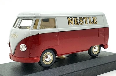 Vitesse 1/43 Scale 55SM072 - Volkswagen Bulli Van Nestle - Red/Grey - Image 1 of 4