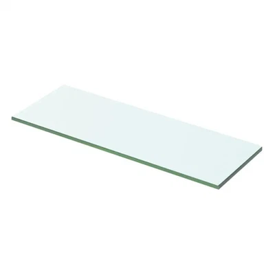 Shelf Panel Glass Clear 50x12 cm Floating Shelf Home Decor Storage Display 43817 - image 1 of 3