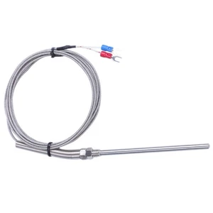 6X K-Typ 0-800 Grad Celsius Thermoelementfuehler Sensor 2M 6.5Ft F5N29218 - Bild 1 von 7